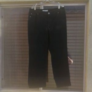 Chico's Platinum Black Denim Boot Cut Jeans